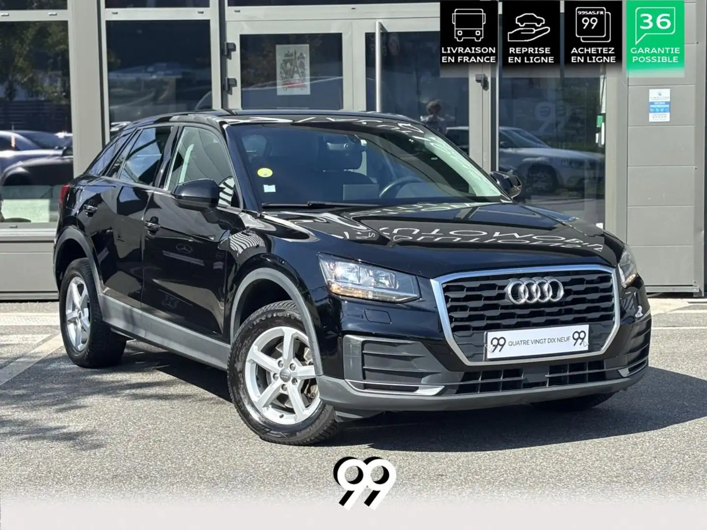 Audi Q2 1.6 30 TDI - 116 - BV S-tronic Business line Schwarz - 1