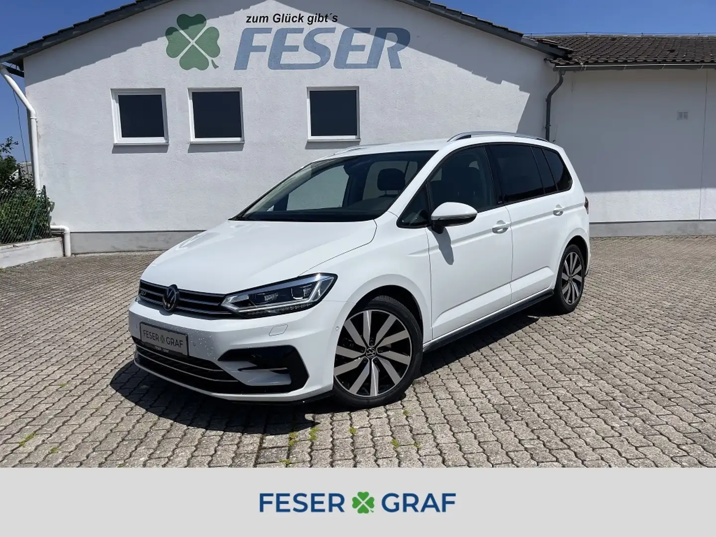 Volkswagen Touran MOVE 2.0 TDI DSG R-Line Ext. ACC eHECK LED Blanc - 1