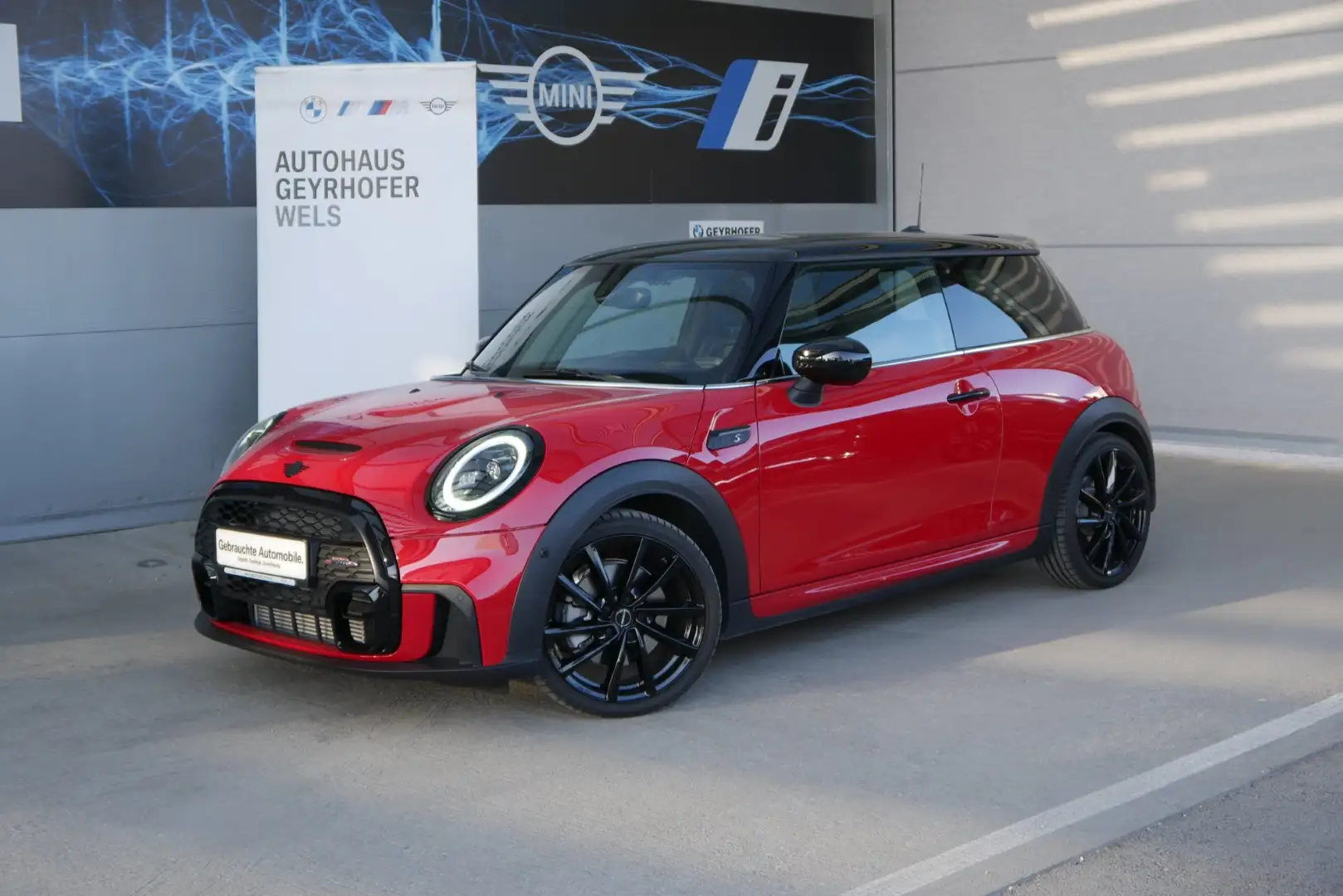 MINI Cooper S *JCW Kit/Paket Care/ACC/H&K Sound/HUD/Adapt. LED* Rot - 1