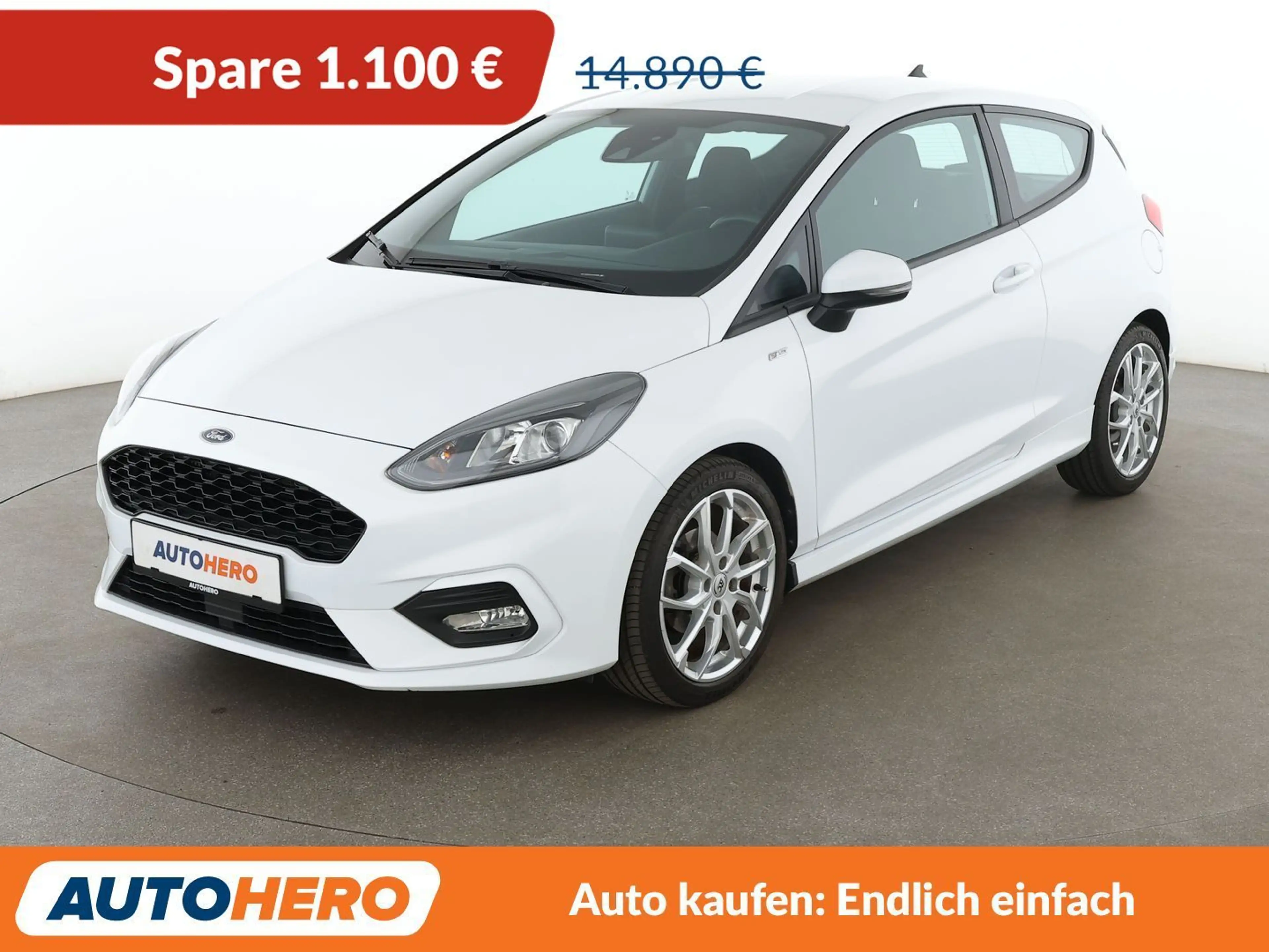 Ford Fiesta 1.0 EcoBoost Mild-Hybrid ST-Line *NAVI*ACC*PDC*SHZ