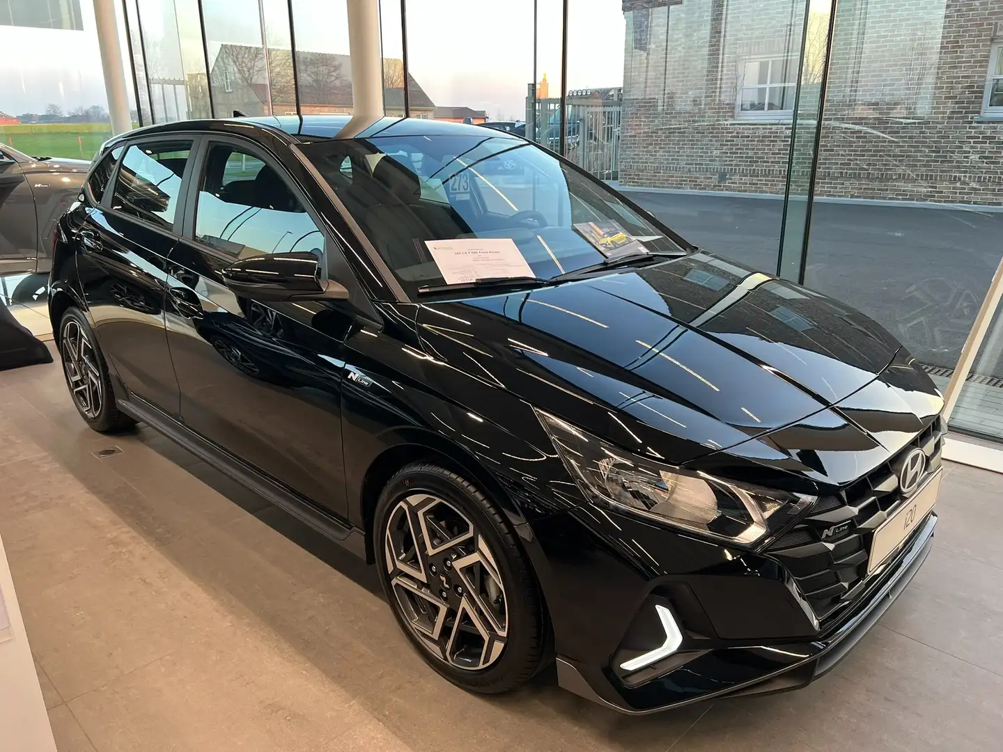 Hyundai i20 1.0 T-GDi Twist N Line Sportieve Stockwagen! Noir - 2