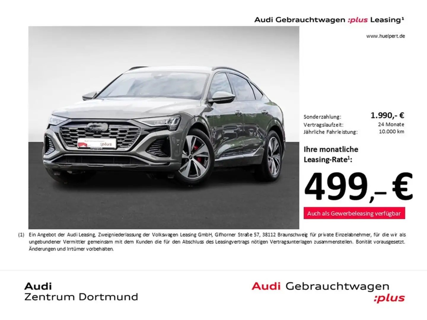 Audi Q8 e-tron Sportback 55 quattro S LINE AHK LM20 Сірий - 1