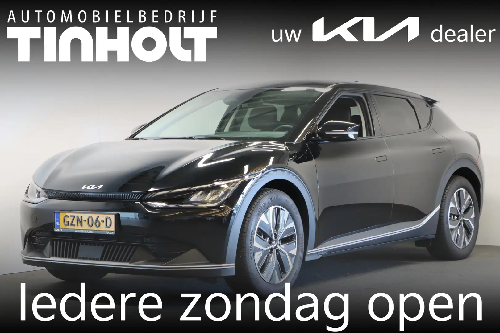 Kia EV6 Light Edition 58 kWh Noir - 1
