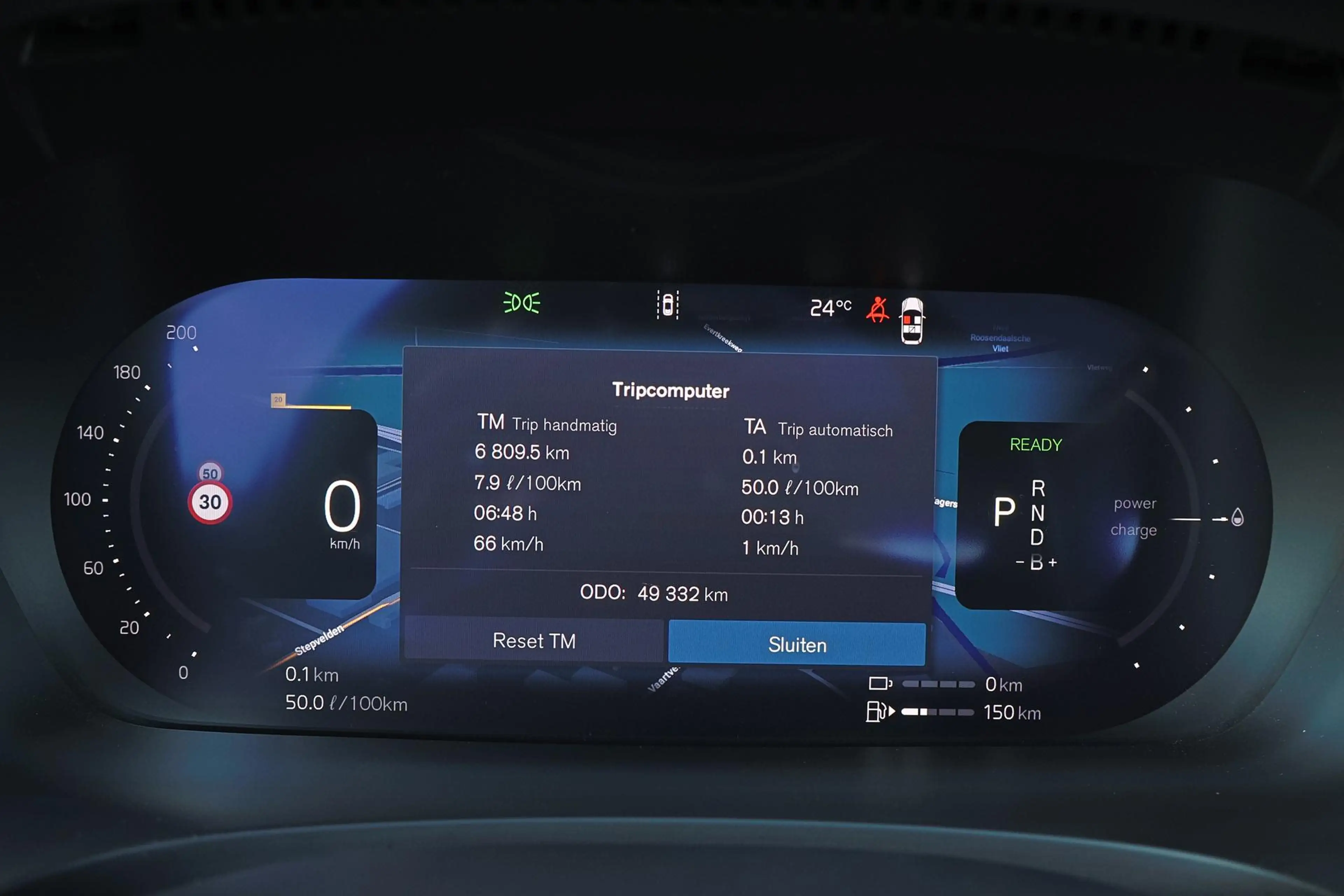 Volvo V90 T8 Recharge AWD Ultra Dark - Luchtvering - Panoram — photo 12