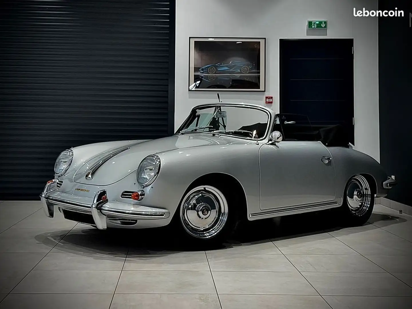 Porsche 356 EXEMPLAIRE CABRIOLET REUTTER Modèle BT6 ÉTAT NEUF  Gris - 1