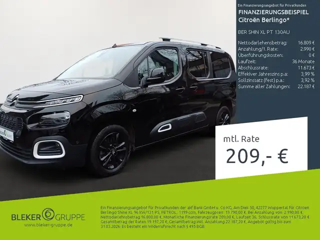 Citroen Berlingo BER SHIN XL PT 130AU