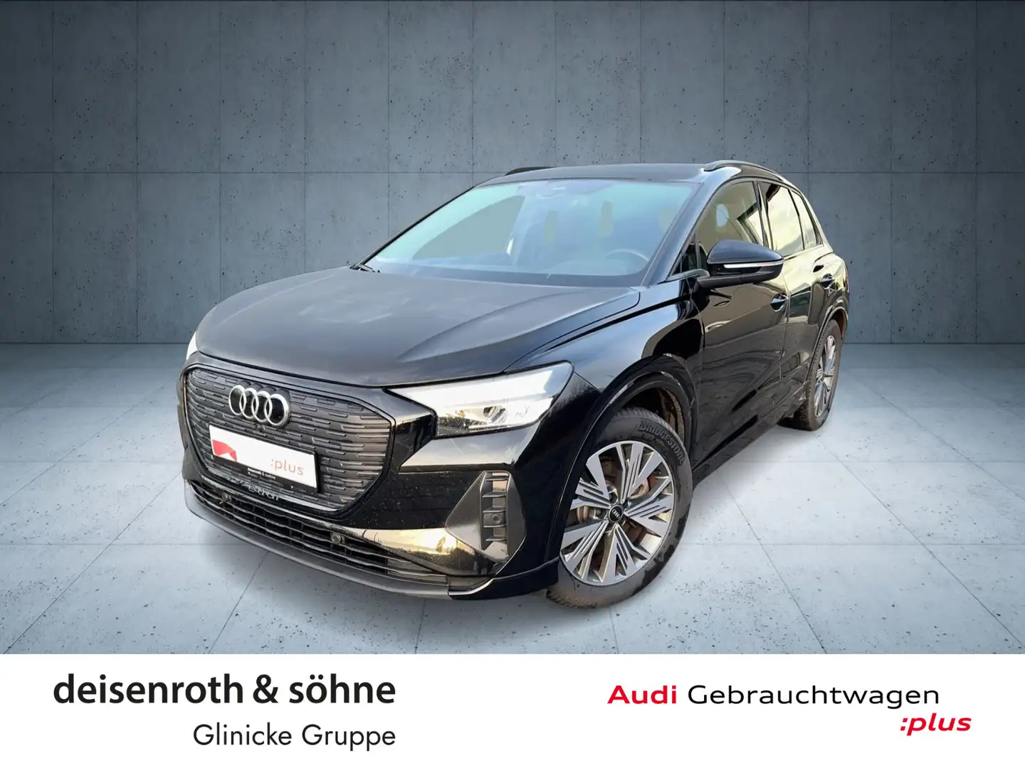 Audi Q4 e-tron 40 Advanced/Nav/EPH/SHZ/sport/St-Klima Schwarz - 1
