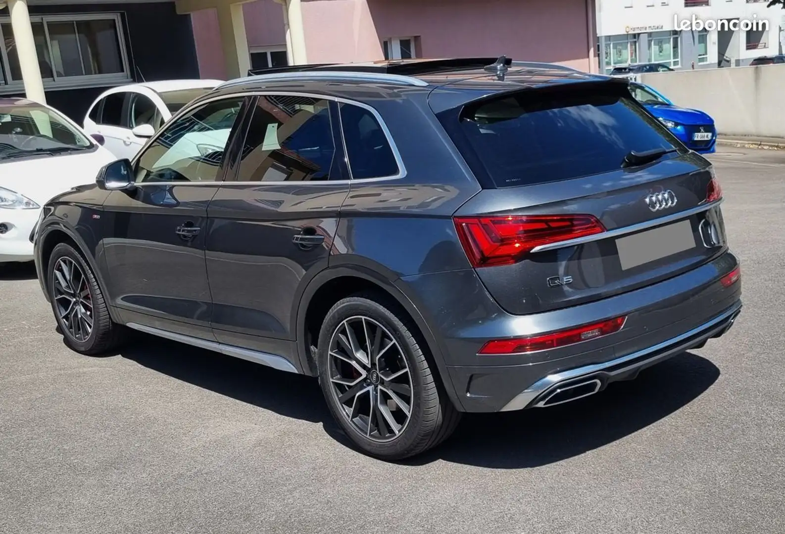 Audi Q5 35 tdi 163cv mild hybrid s-line s-tronic7 Gris - 2