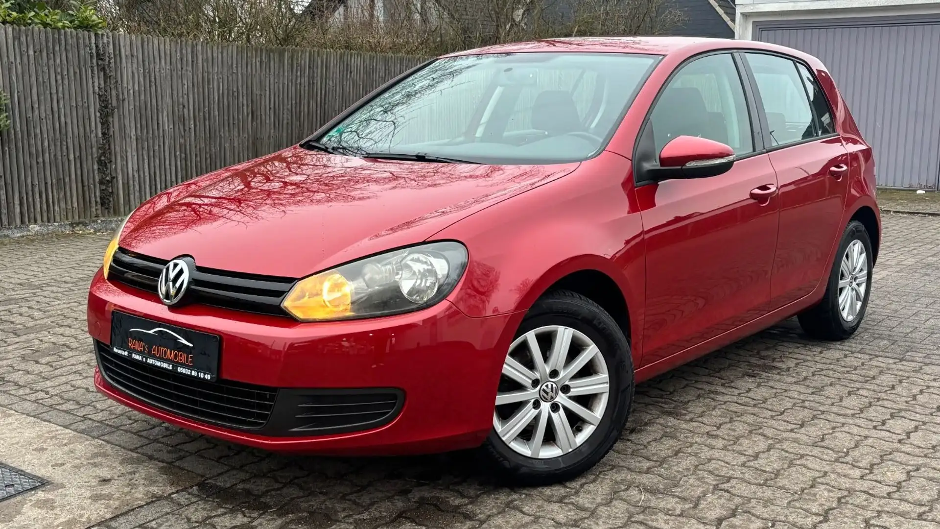 Volkswagen Golf VI Trendline BlueMotion/BMT(Kette Neu) Rojo - 1