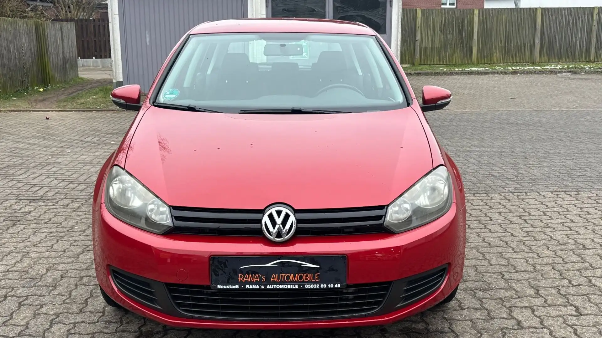 Volkswagen Golf VI Trendline BlueMotion/BMT(Kette Neu) Rojo - 2