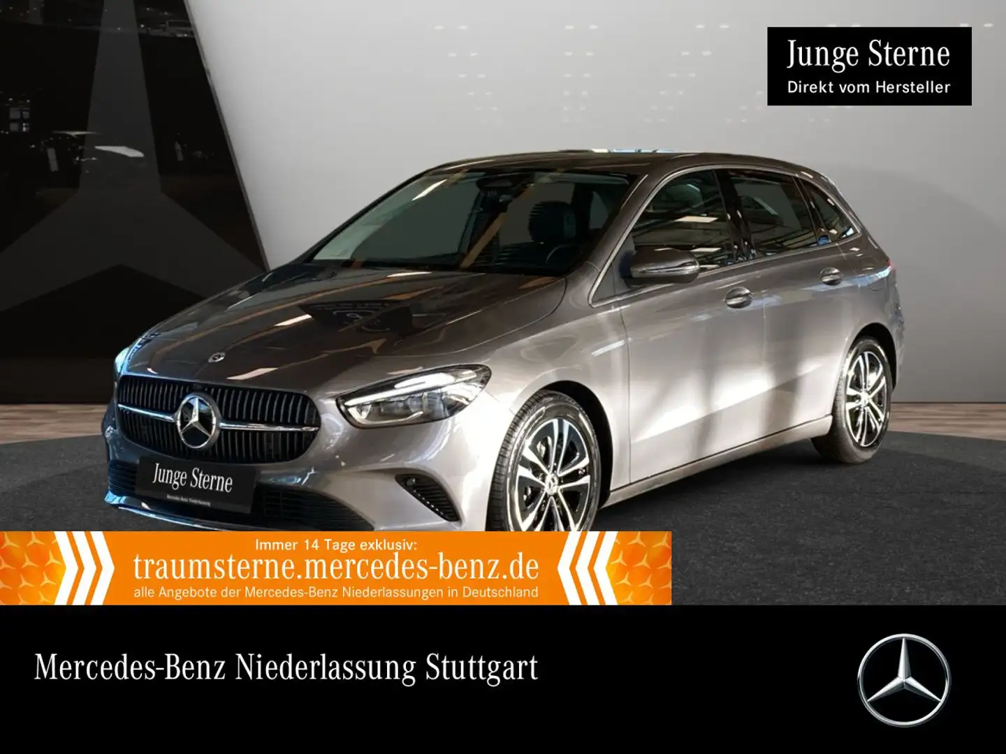 Mercedes-Benz B 200 d PROGRESSIVE+AHK+MULTIBEAM+KAMERA+KEYLESS Grau - 1