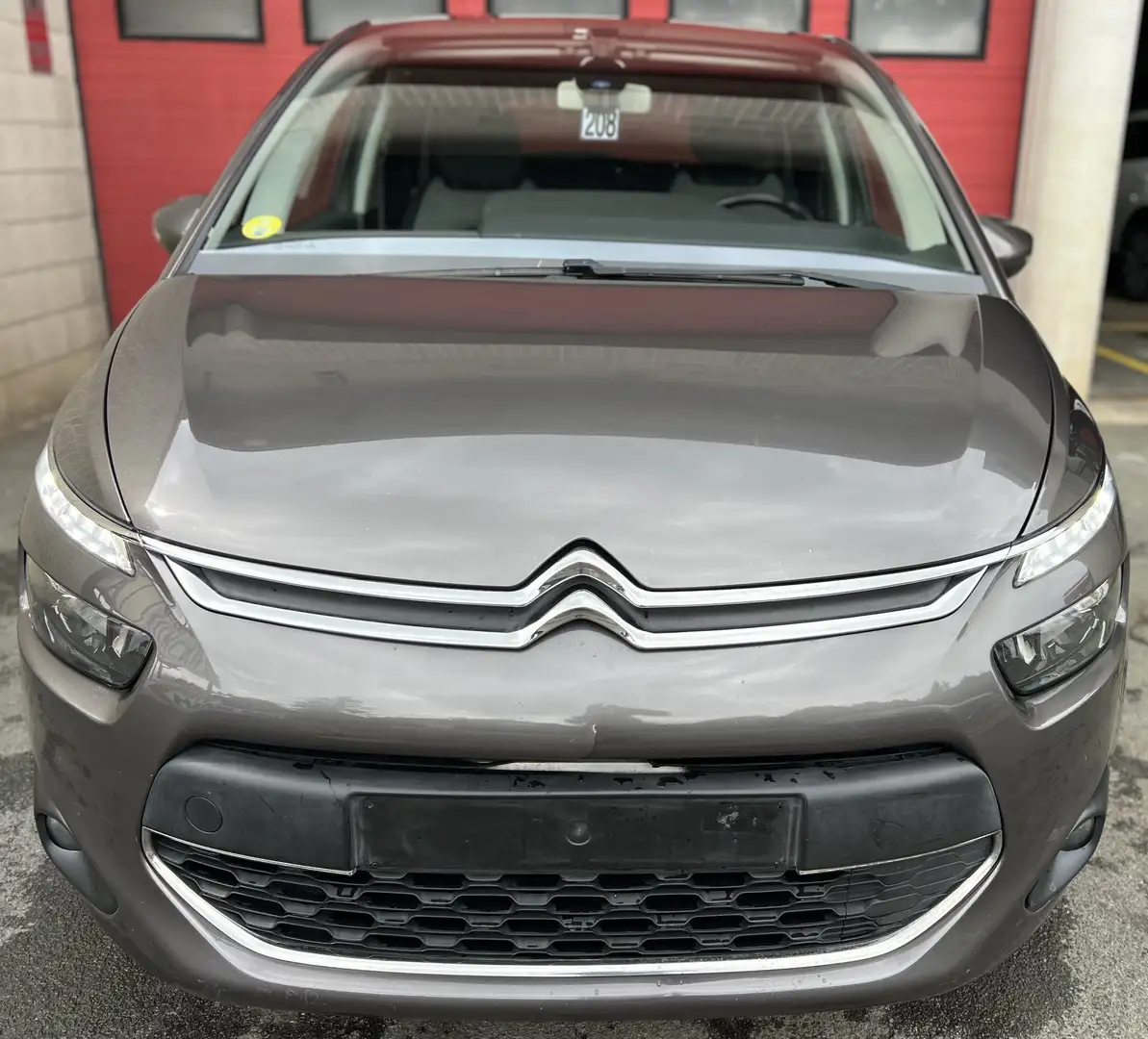 Citroen C4 Picasso 1.6 BlueHDi Shine S&S +CAMÉRA +NAVI +BOITE AUTO Brun - 2