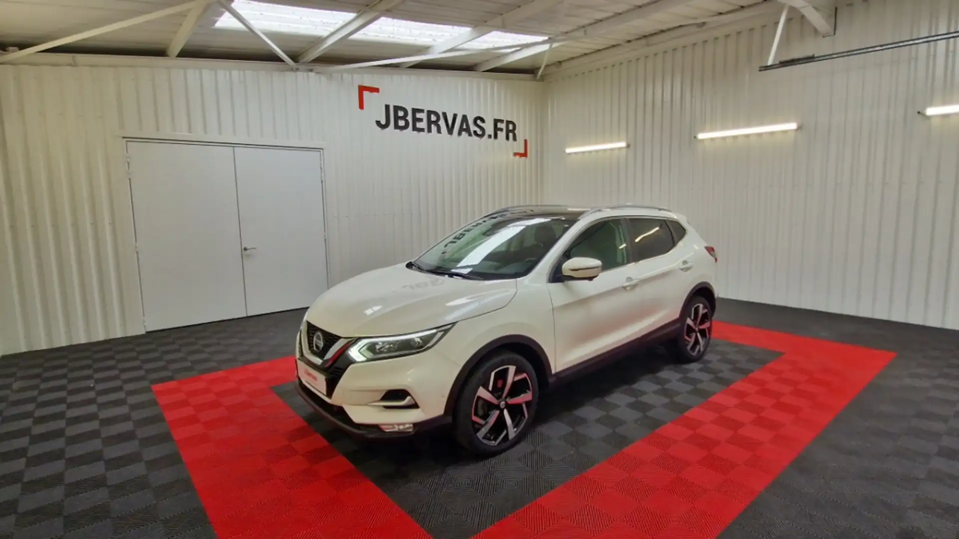Nissan Qashqai 1.3 DIG-T 160 DCT Tekna Blanc - 1