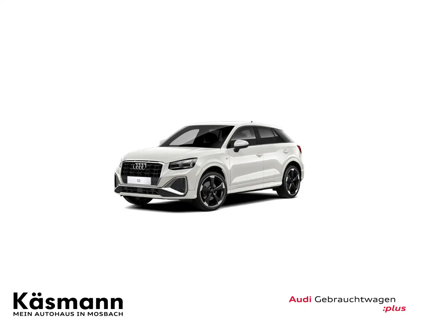 Audi Q2 S line 35TFSI 2xS line MATRIX NAV KAM VIRT Weiß - 2
