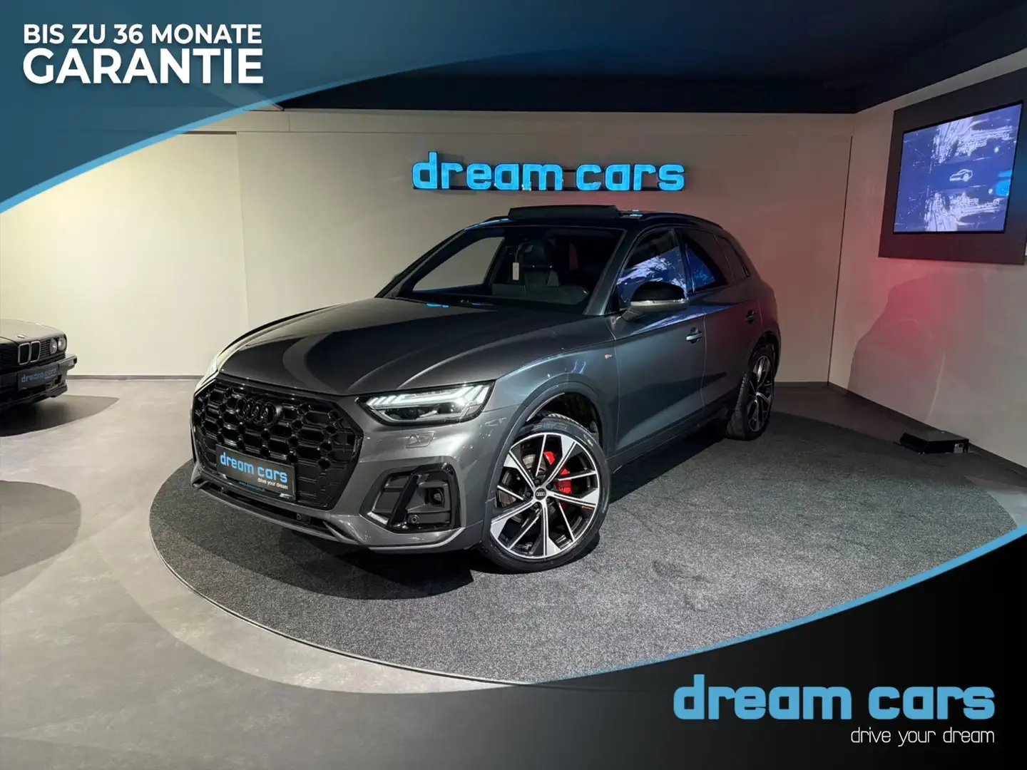 Audi Q5 40 TDI quattro S LINE / Black Line / VIRTUAL COCK Argent - 1
