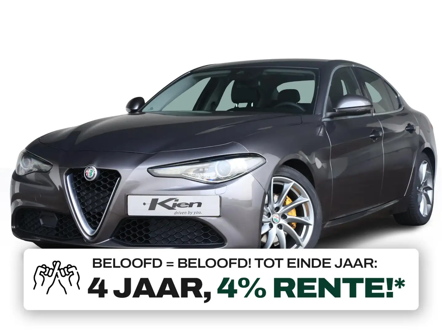 Alfa Romeo Giulia 2.0T Super | Xenon | Navi | Clima | BTW | Gris - 1