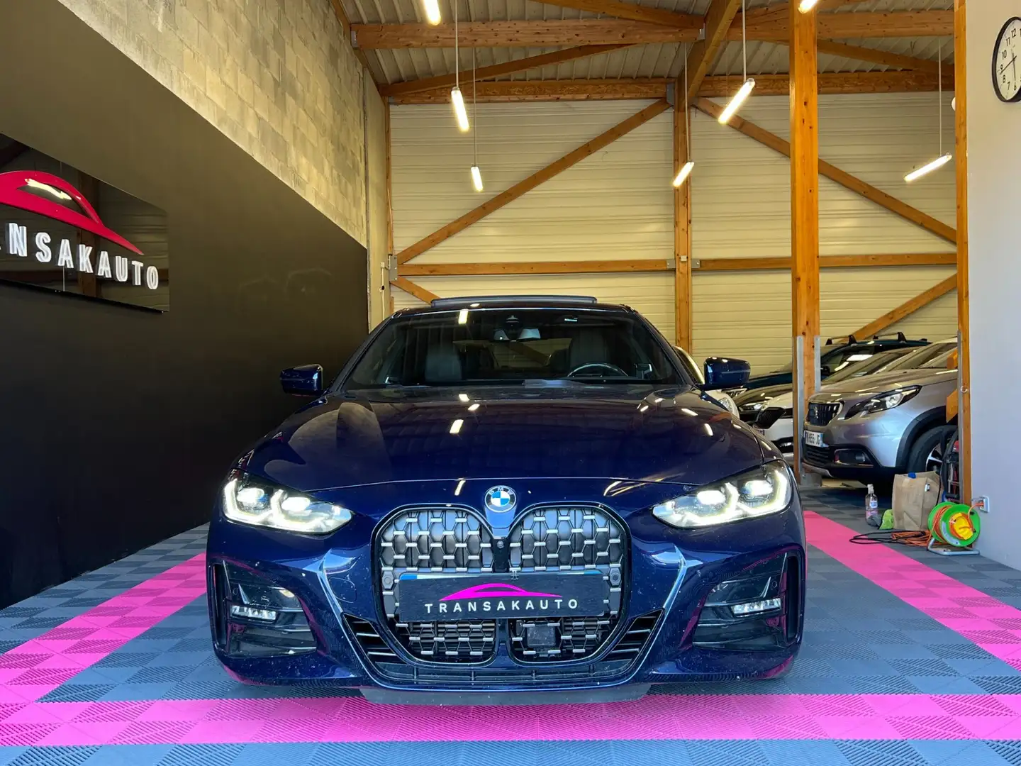 BMW 430 Coupé 430d xDrive 286 ch BVA8 M Sport Bleu - 2