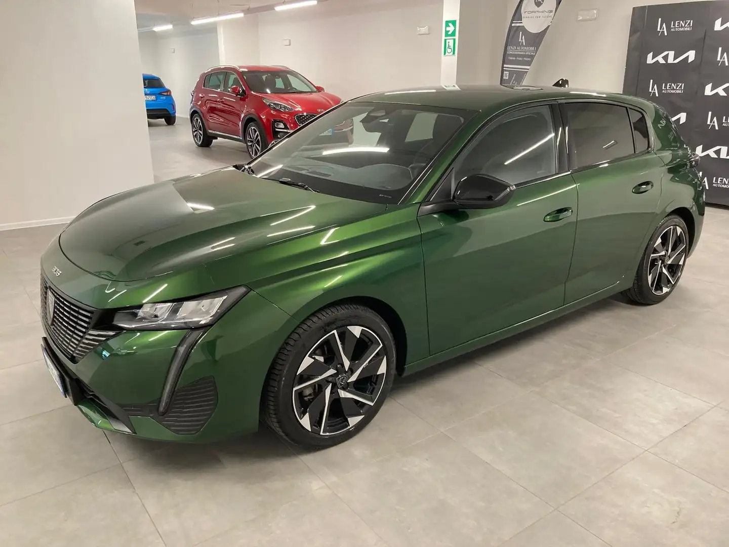 Peugeot 308 308 III 1.2 puretech t Allure Pack s&s COME NUOVA Verde - 2