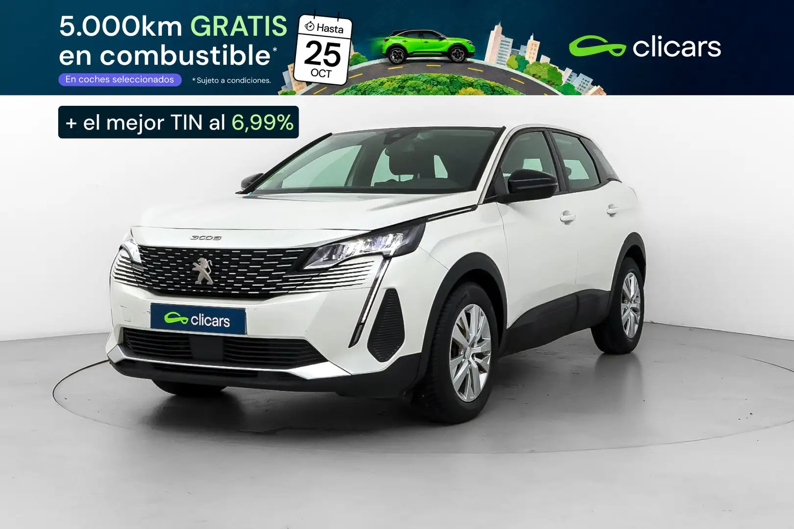 Peugeot 3008 1.5BlueHDi Active Pack S&S 130 Blanco - 1
