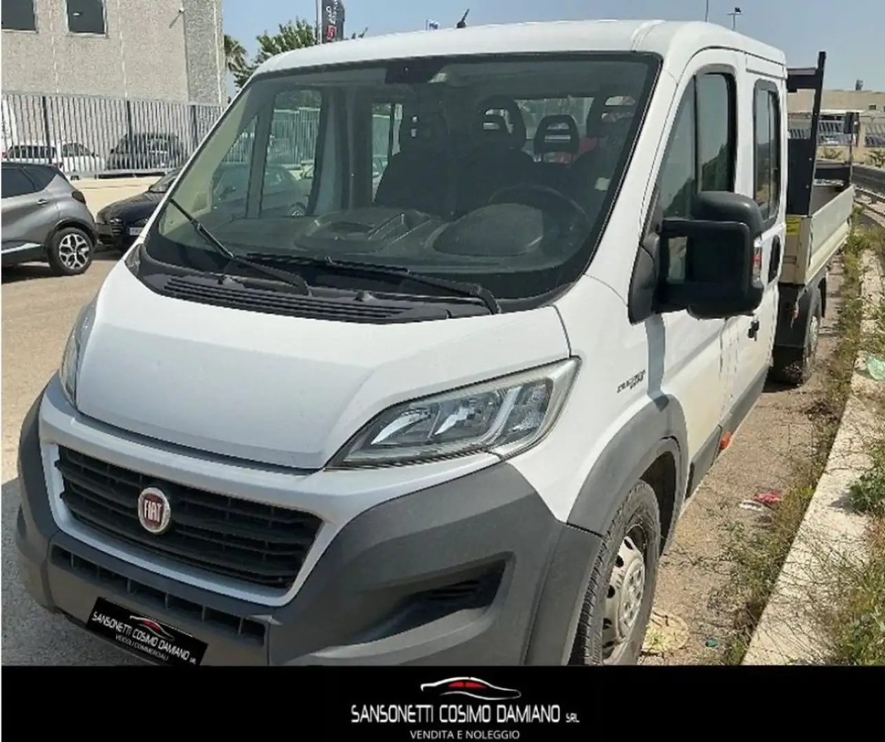 Fiat Ducato 35 2.3 MJT 130CV PM CABINATO MAXI CON GRU Bianco - 1