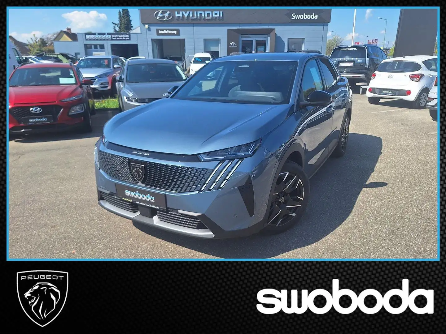 Peugeot 3008 ALLURE Hybrid 145 e-DCS6 Blau - 1