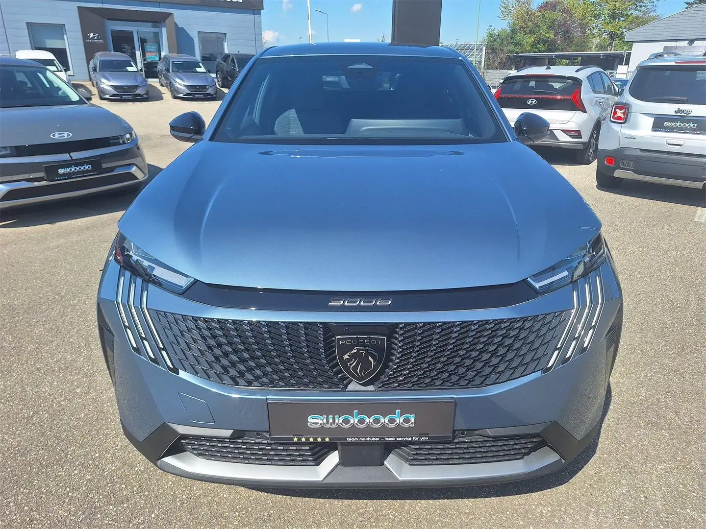 Peugeot 3008 ALLURE Hybrid 145 e-DCS6 Blau - 2