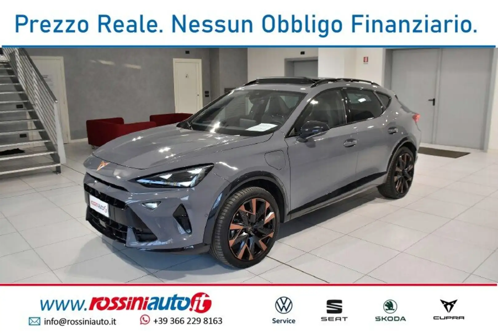 CUPRA Formentor 1.5 E-HYBRID 204 CV DSG SKYLINE + EDGE + DYNAMIC P Grigio - 1