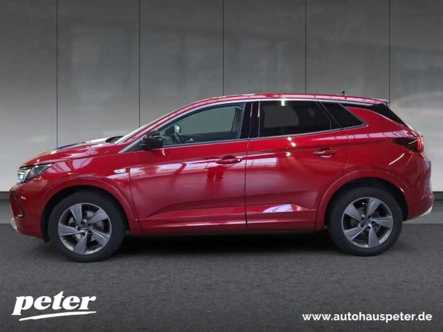 Opel Grandland Grandland 1.2 Turbo Elegance Klimaautomatik Sitzheizung Allwetter Rot - 2