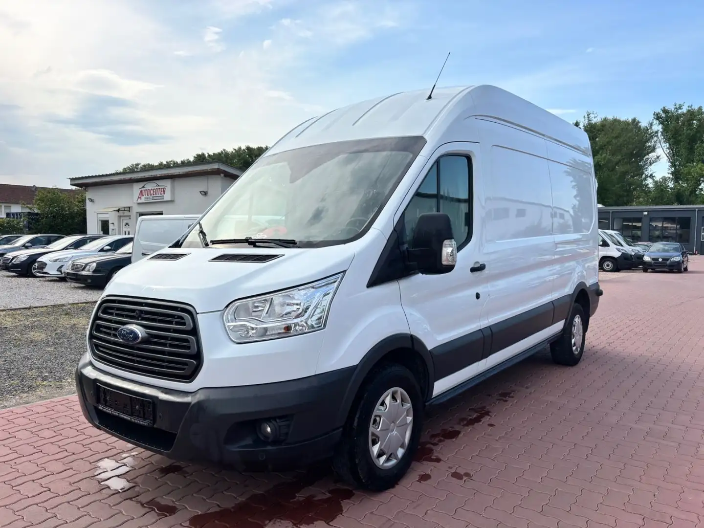 Ford Transit Kasten 350 L3H3 Trend*Klima*Tempomat*PDC Blanc - 1