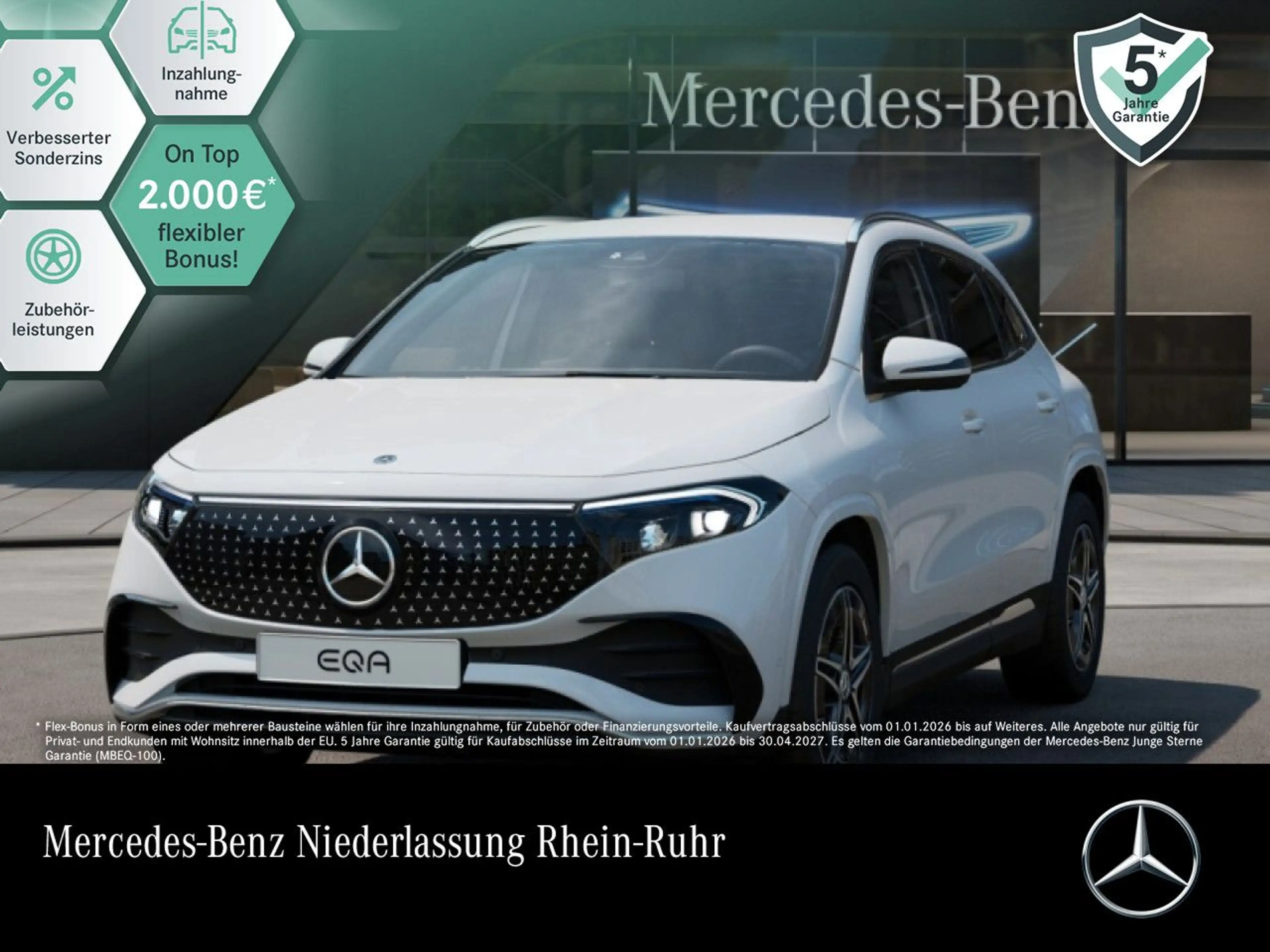 Mercedes-Benz EQA 250 AMG+ADVANCED+AHK+KAMERA+SPUR
