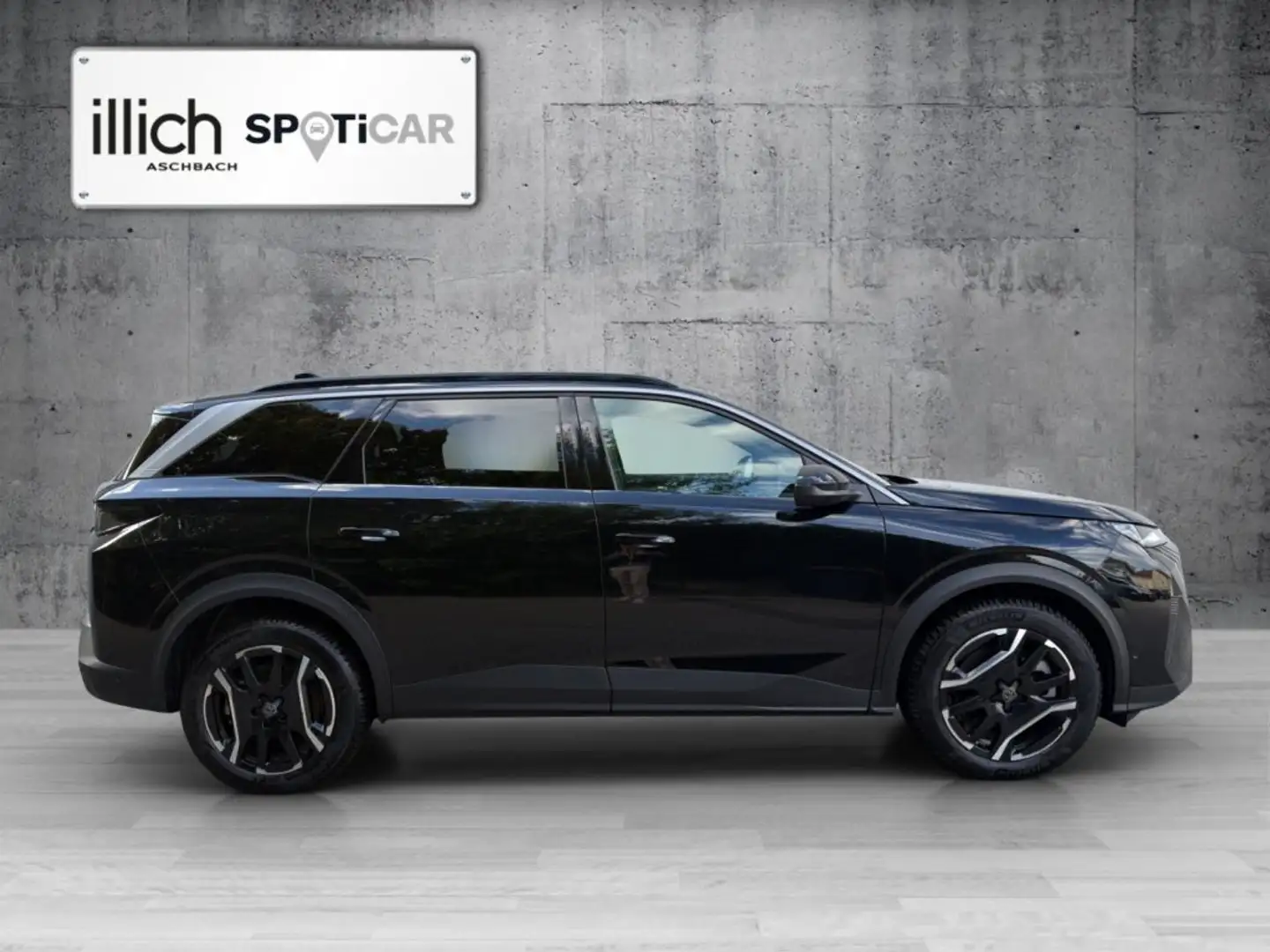 Peugeot 5008 E-5008 ALLURE Elektromotor 210 - Batterie 73 kWh Schwarz - 2