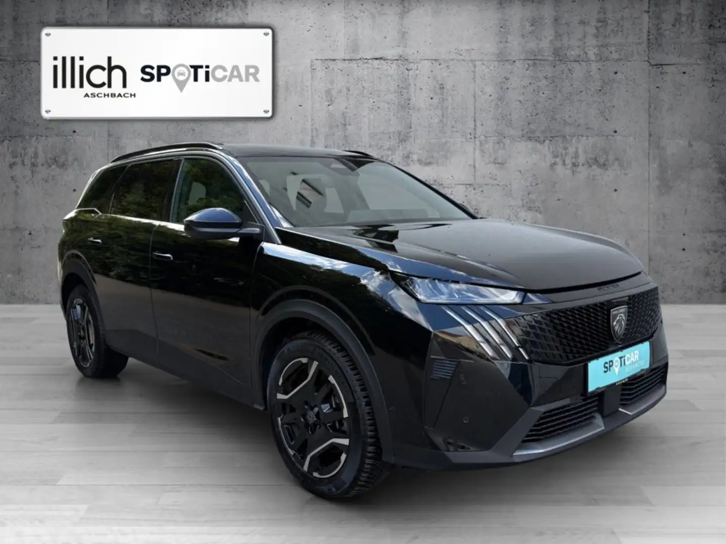 Peugeot 5008 E-5008 ALLURE Elektromotor 210 - Batterie 73 kWh Schwarz - 1