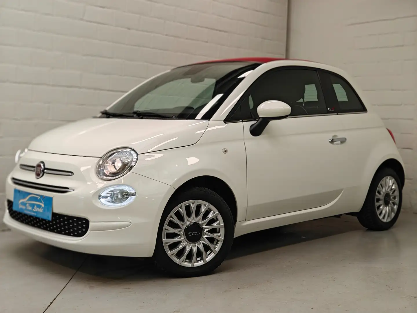 Fiat 500C 1.2 Mild Hybrid Lounge - Apple Carplay - PDC Blanc - 1