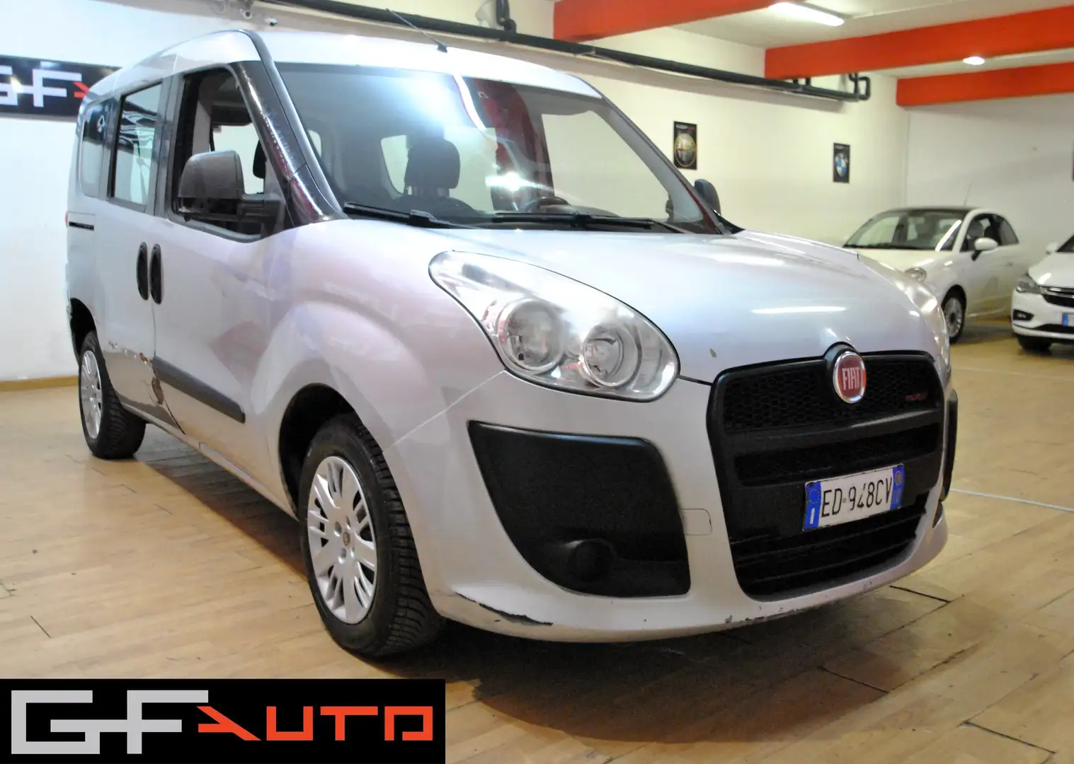 Fiat Doblo Doblo II 2010 1.6 mjt 16v Dynamic Argento - 2