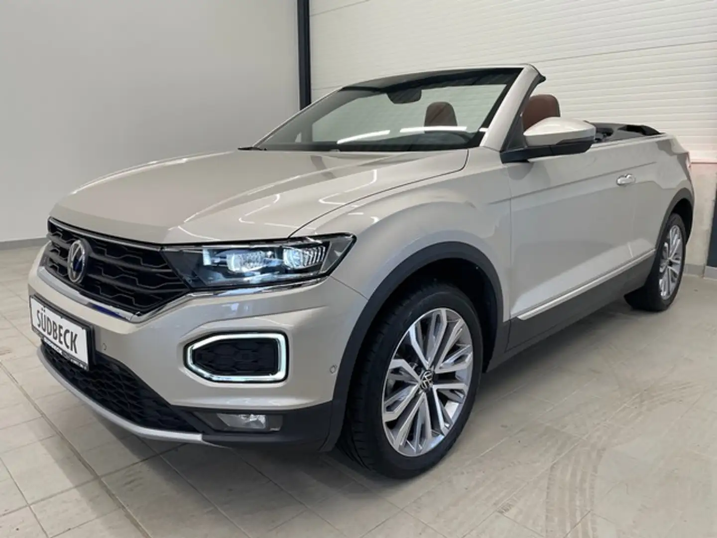 Volkswagen T-Roc Cabriolet 1.0TSI Style KAMERA+AHK+LED+LANE+ACC Silber - 2