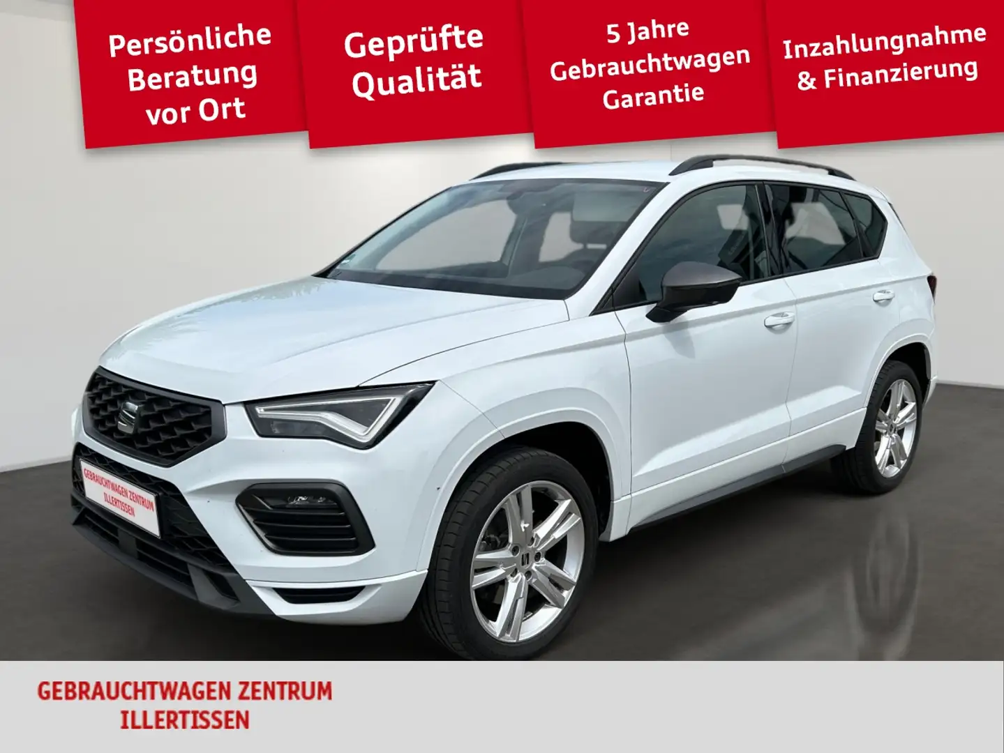 SEAT Ateca 2.0 TDI FR *BEATS*LED*KAMERA* Weiß - 1
