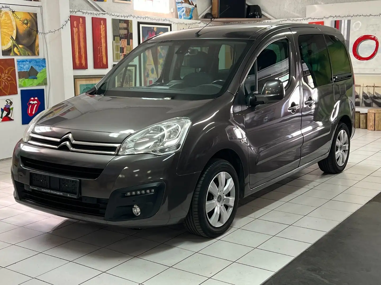 Citroen Berlingo Miltispace 1 Hand AHK Klima PTS Brun - 1