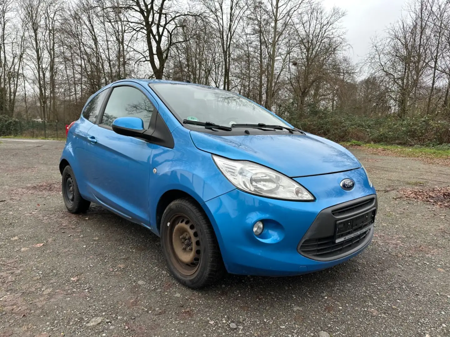 Ford Ka/Ka+ Titanium 1.25l Tüv=02/26 Klima 1Hand VB Blau - 1