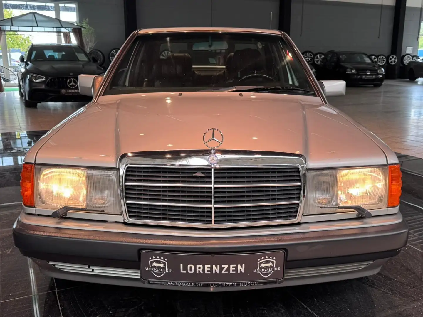 Mercedes-Benz 190 E W201 AMG 3.2l 1of39 Sportsitze vo+hi Klima Zilver - 2