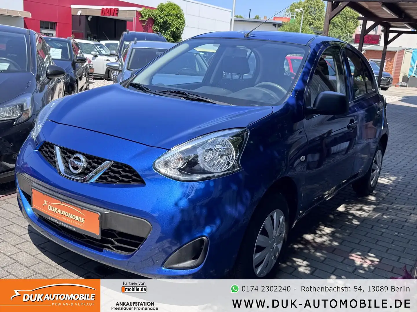 Nissan Micra Visia First *Klima* Blauw - 1