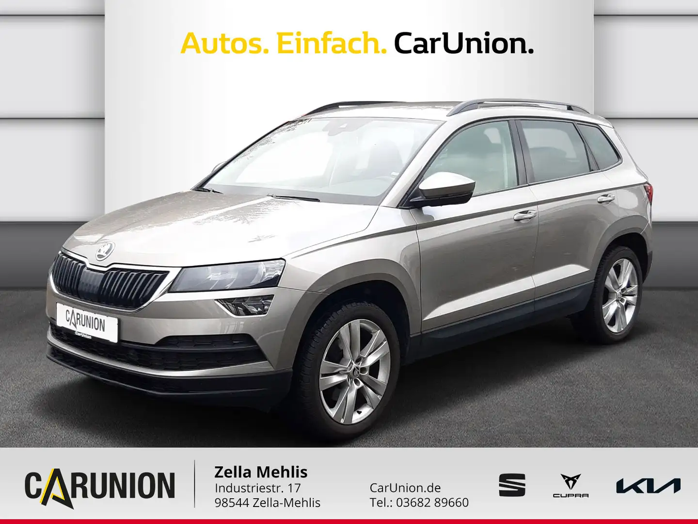 Skoda Karoq Style 1.5 TSI DSG*NAV*Klima*PDC*DAB*SZH*Ga Beige - 1