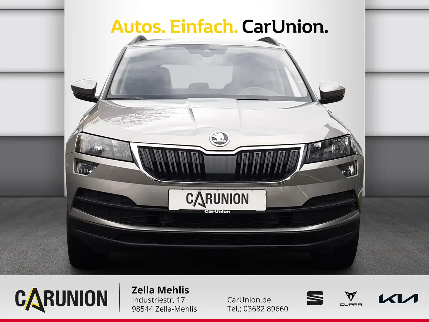 Skoda Karoq Style 1.5 TSI DSG*NAV*Klima*PDC*DAB*SZH*Ga Beige - 2