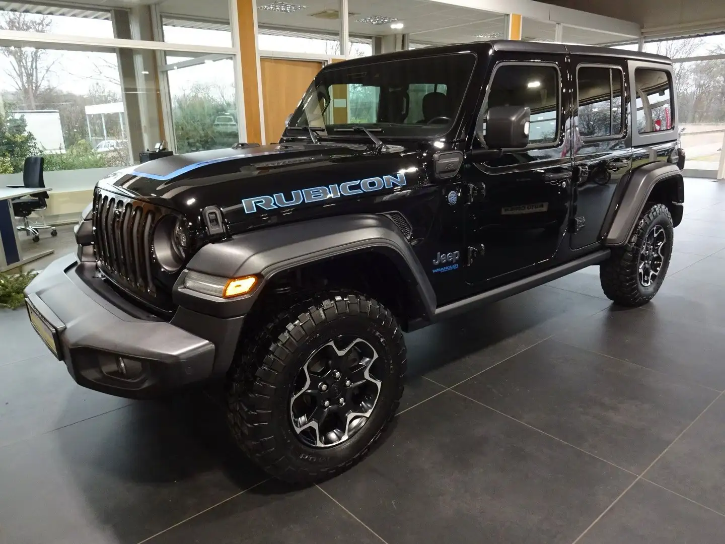 Jeep Wrangler Unlimited PHEV Rubicon 4xe HardTop/SHZ Noir - 1