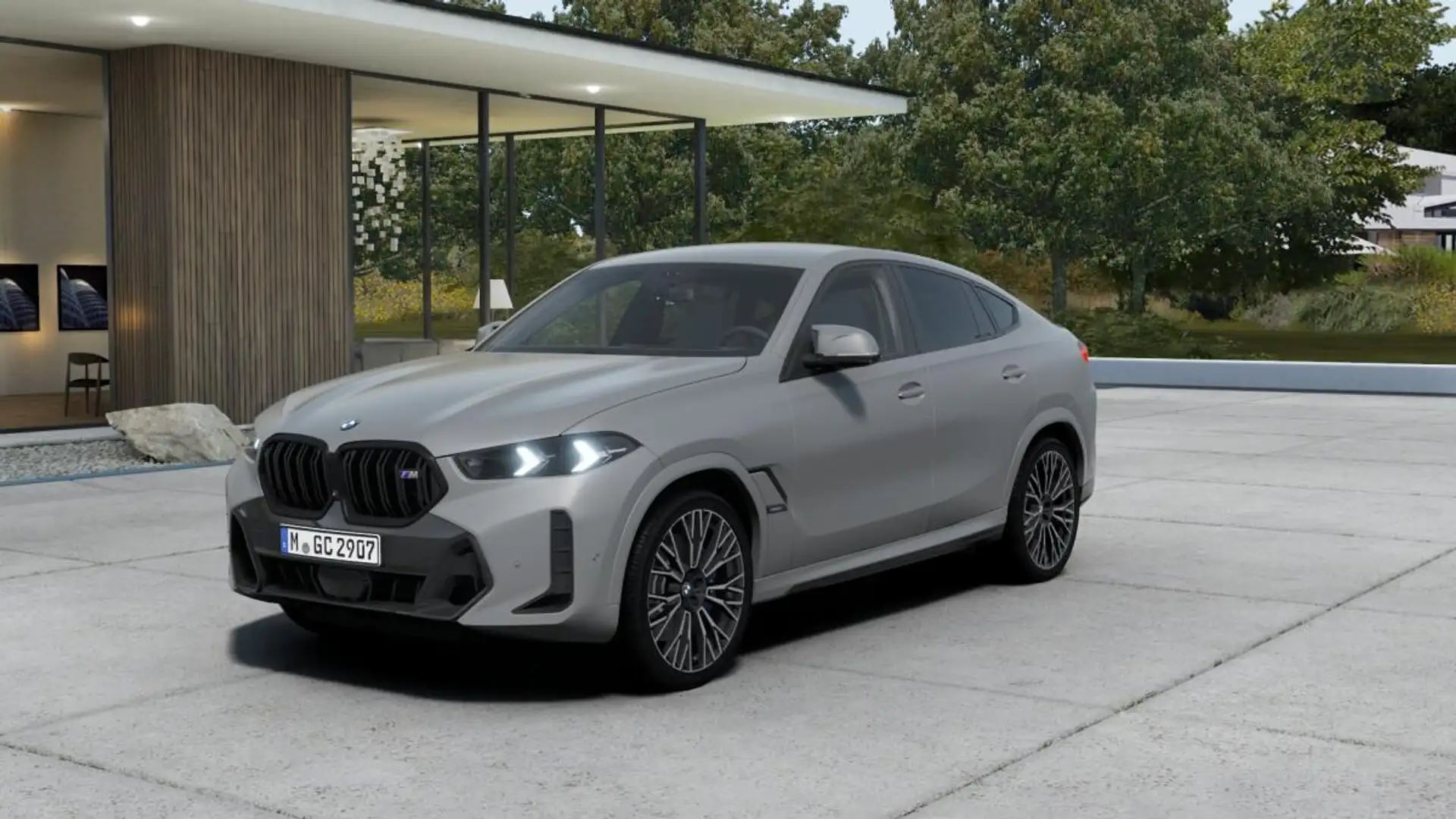 BMW X6 M60i xDrive inkl. Innovationspaket, Komfortpaket, Grau - 1