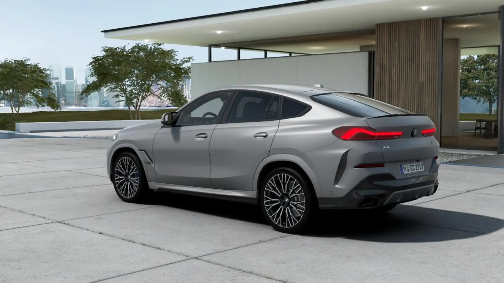 BMW X6 M60i xDrive inkl. Innovationspaket, Komfortpaket, Grau - 2