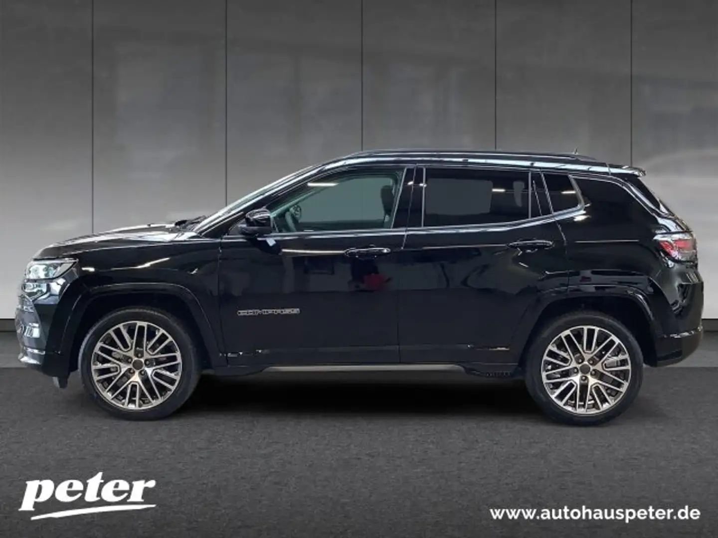 Jeep Compass COMPASS e-Hybrid MY25 Summit 1.5l T4 48V FWD Zwart - 2