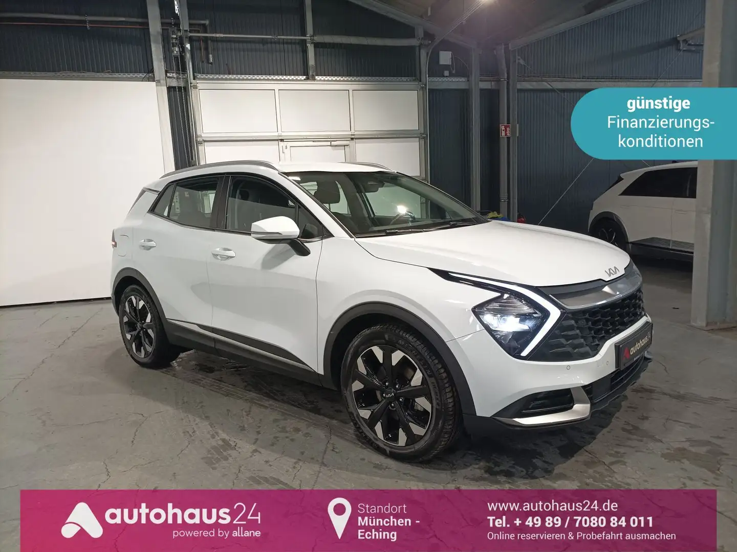 Kia Sportage 1.6 PHEV LED|Navi|ParkPilot|ACC|Sitzhz Weiß - 1