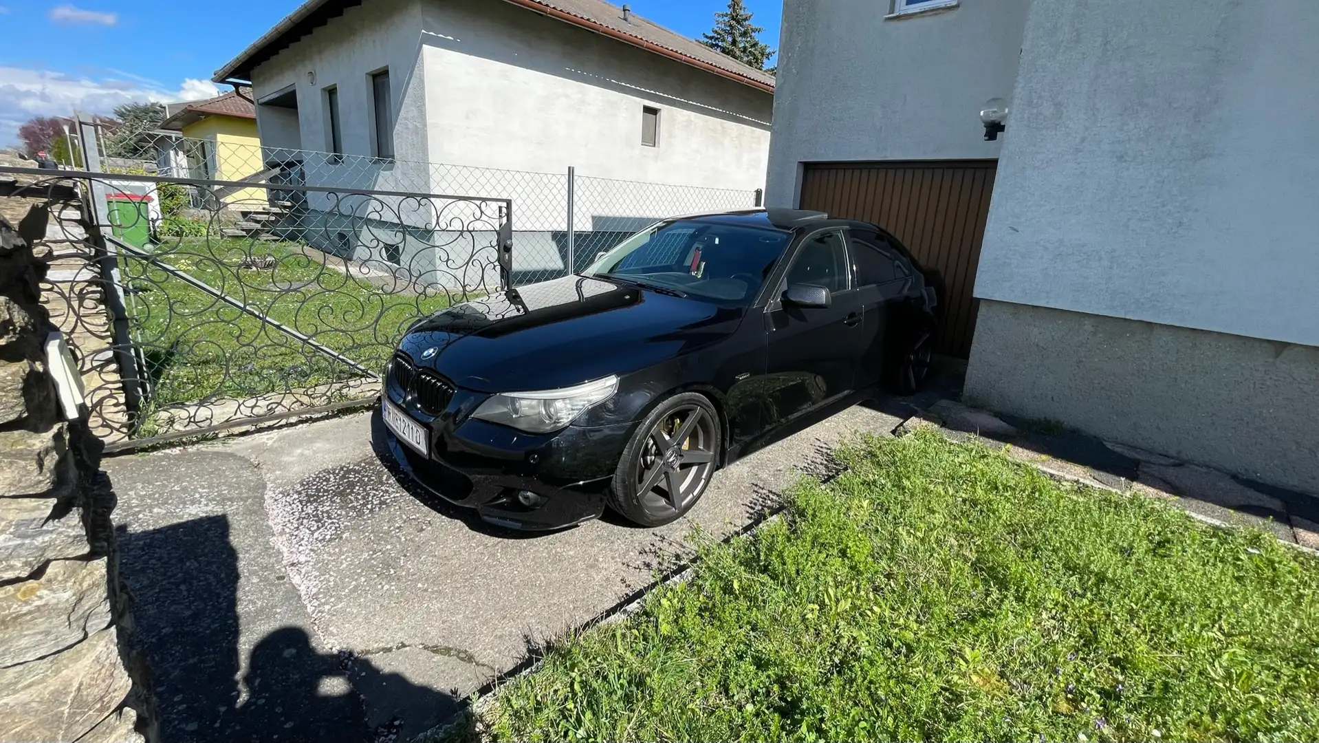 BMW 535 535d neues Pickerl! Schönwetterfahrzeug! Fekete - 2