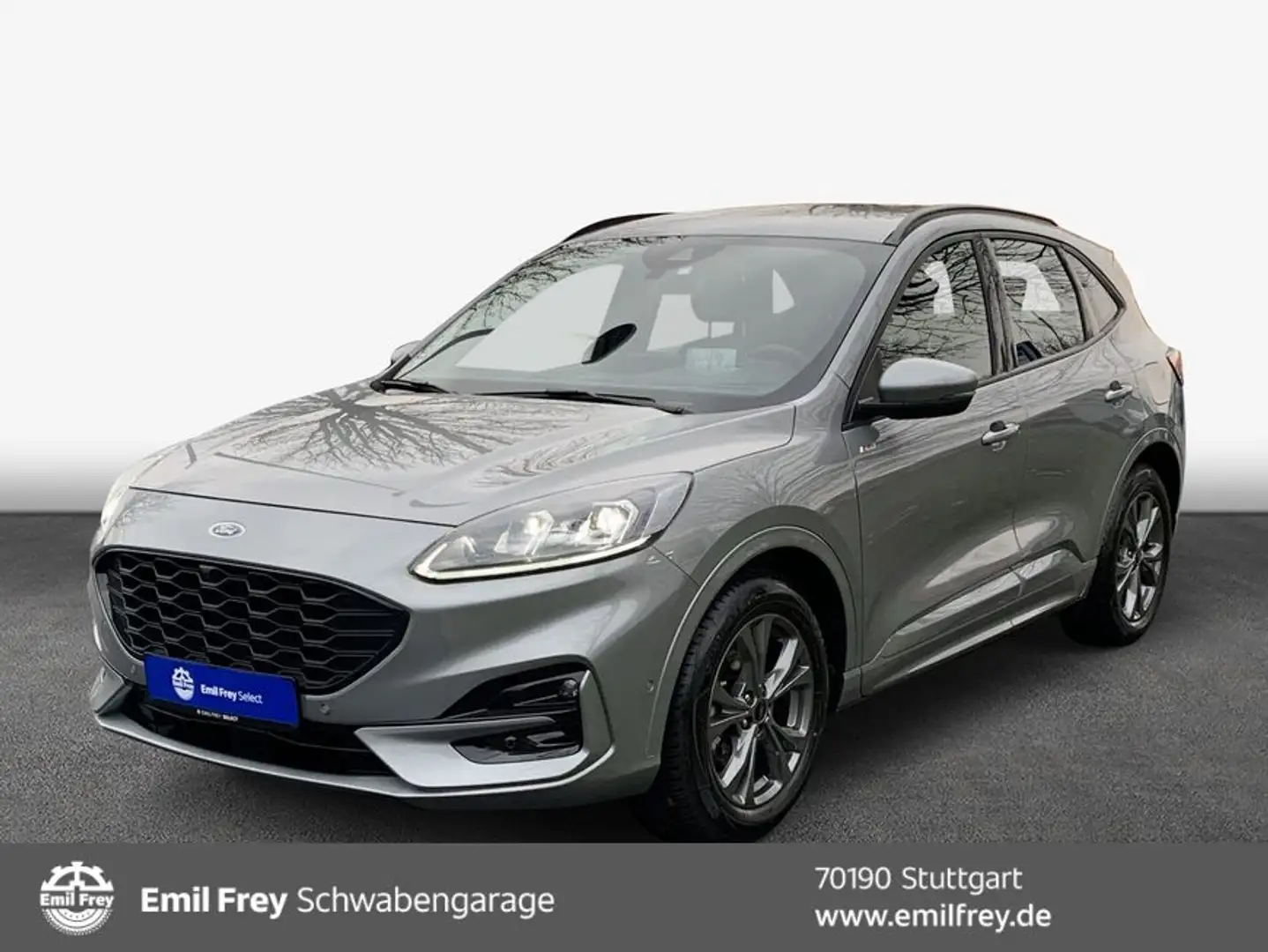 Ford Kuga 2.0 EcoBlue Aut. ST-LINE Zilver - 1