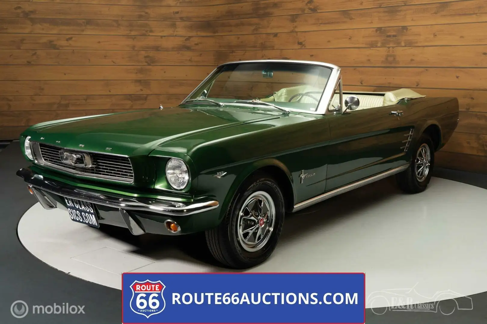 Ford Mustang Cabriolet | Route 66 Auctions Groen - 2